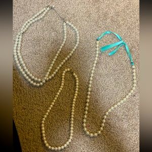 Trio of Pearl Necklaces